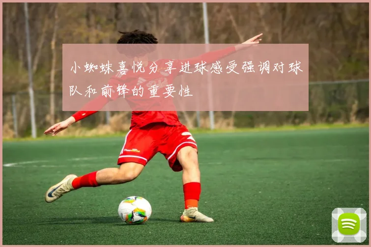 小蜘蛛喜悦分享进球感受强调对球队和前锋的重要性